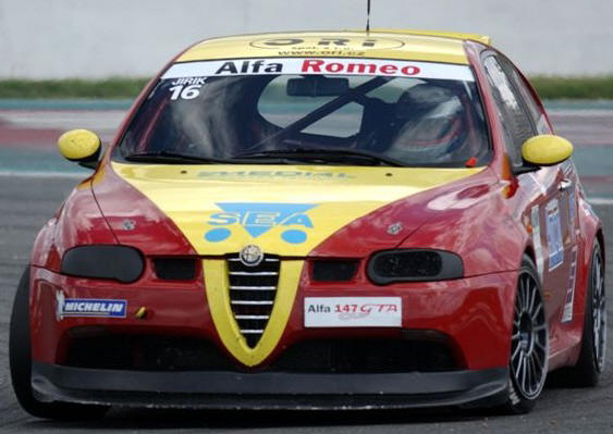 Jaromr Jik Alfa Romeo 147 @ foto archv teamu