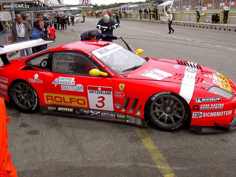 Care Racing s Ferrari 550 Maranello @ foto Holub