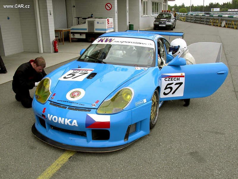 Jan Vonka Porsche 996 GT3 @ foto Holub Brno 04