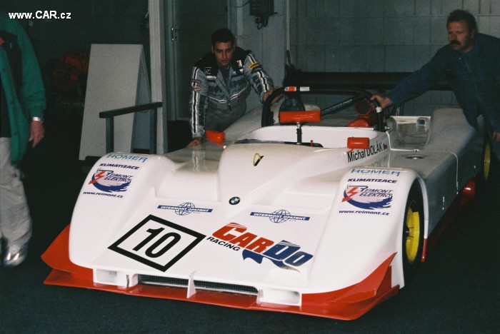 Vůz PRC SC98 BMW 3,0 s nímž jezdil M.Dolák v roce 2004 SCC