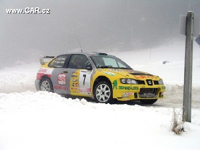 posdka Triner Hlka s Cordobou WRC - foto Ivo Nesrovnal