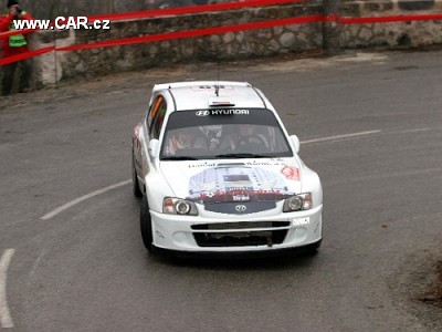 Roman Kresta bude Octávii střídat  s  Hyundaiem WRC. Foto Petr Fitz